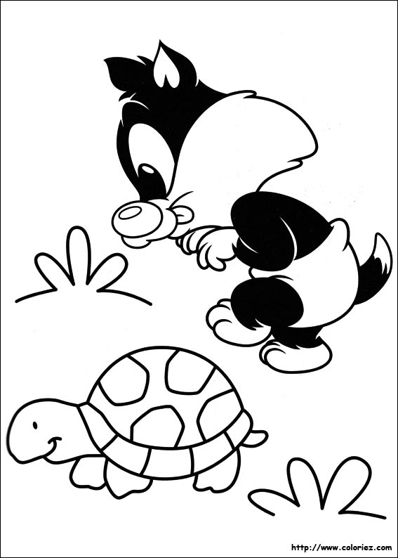 Dibujo para colorear: Baby Looney Tunes (Dibujos animados) #26599 - Dibujos para Colorear e Imprimir Gratis
