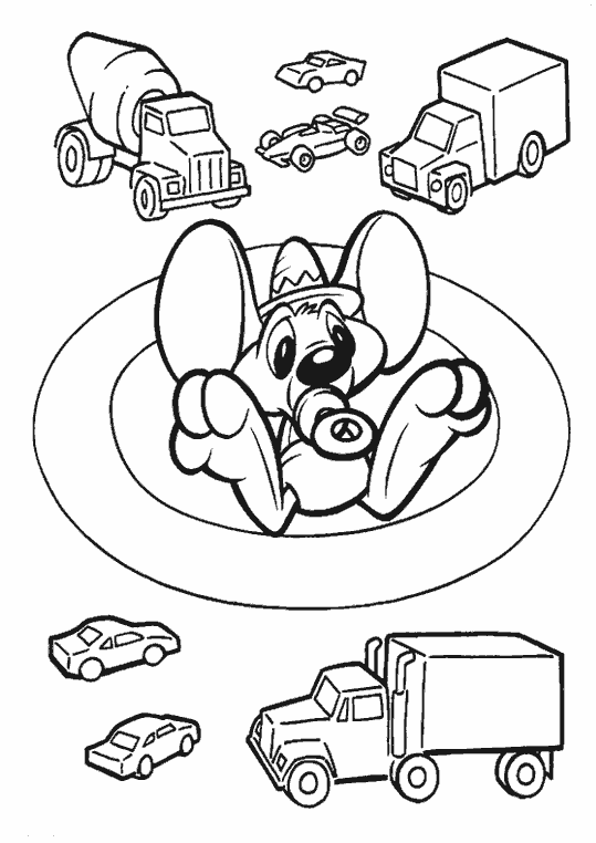 Dibujo para colorear: Baby Looney Tunes (Dibujos animados) #26631 - Dibujos para Colorear e Imprimir Gratis