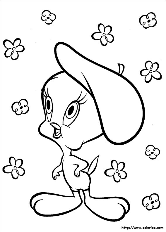 Dibujo para colorear: Baby Looney Tunes (Dibujos animados) #26635 - Dibujos para Colorear e Imprimir Gratis