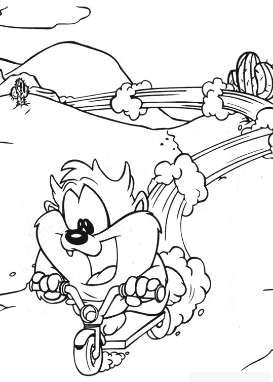 Dibujo para colorear: Baby Looney Tunes (Dibujos animados) #26658 - Dibujos para Colorear e Imprimir Gratis