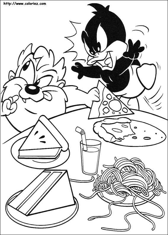 Dibujo para colorear: Baby Looney Tunes (Dibujos animados) #26671 - Dibujos para Colorear e Imprimir Gratis
