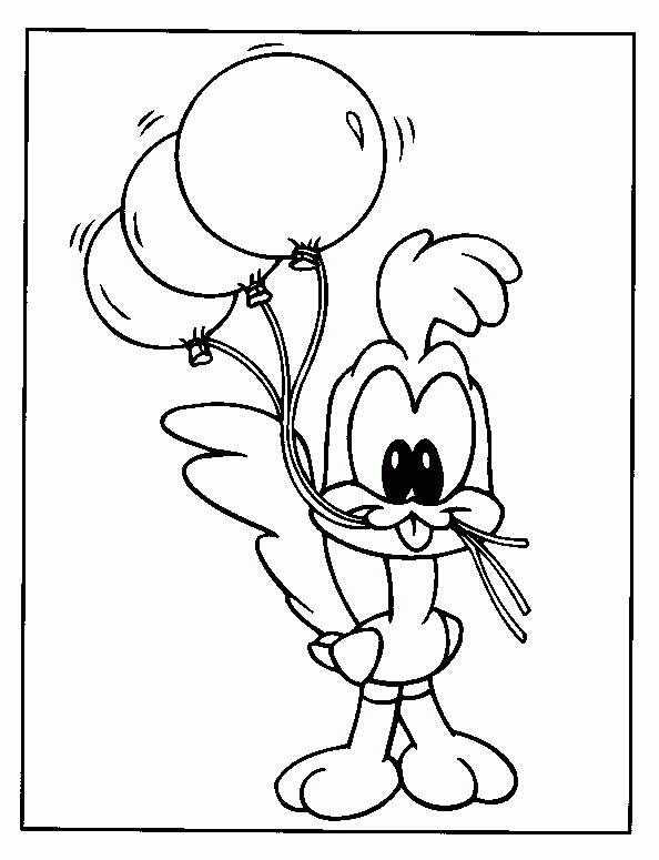 Dibujo para colorear: Baby Looney Tunes (Dibujos animados) #26677 - Dibujos para Colorear e Imprimir Gratis