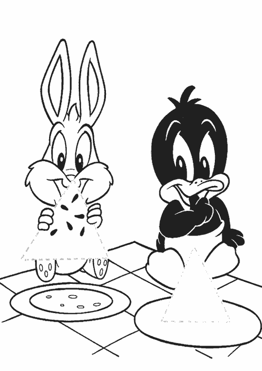 Dibujo para colorear: Baby Looney Tunes (Dibujos animados) #26679 - Dibujos para Colorear e Imprimir Gratis