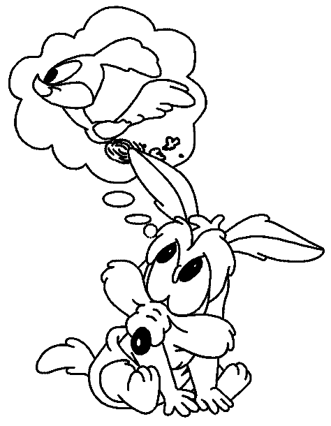 Dibujo para colorear: Baby Looney Tunes (Dibujos animados) #26680 - Dibujos para Colorear e Imprimir Gratis