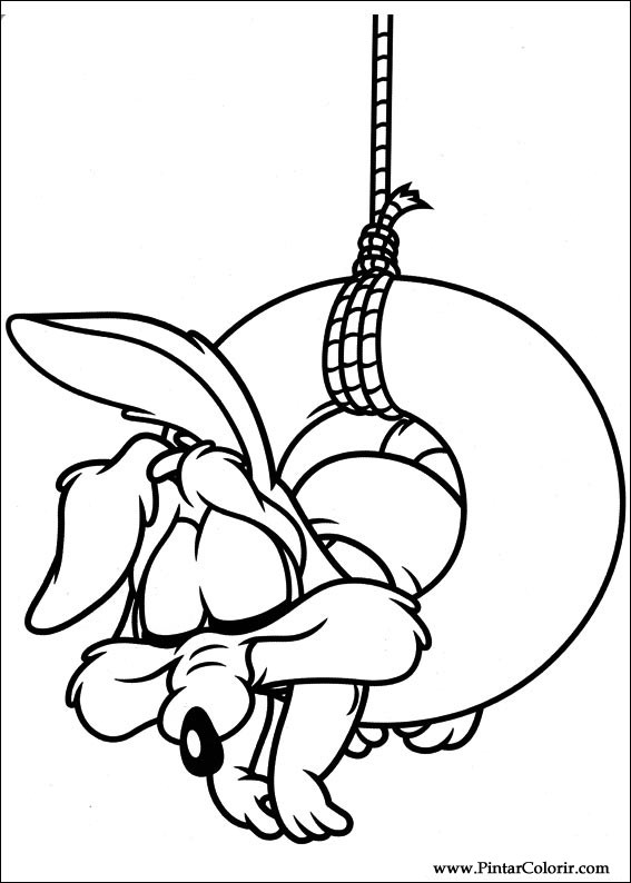 Dibujo para colorear: Baby Looney Tunes (Dibujos animados) #26708 - Dibujos para Colorear e Imprimir Gratis