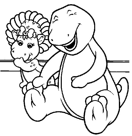 Dibujo para colorear: Barney and friends (Dibujos animados) #40923 - Dibujos para Colorear e Imprimir Gratis