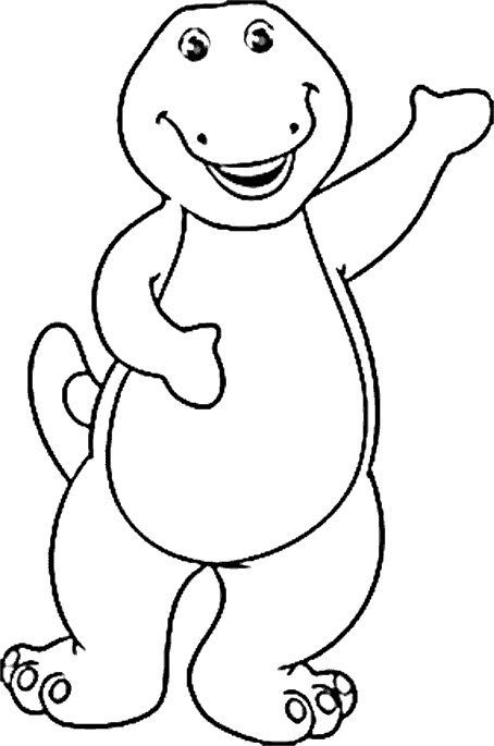 Dibujo para colorear: Barney and friends (Dibujos animados) #40937 - Dibujos para Colorear e Imprimir Gratis