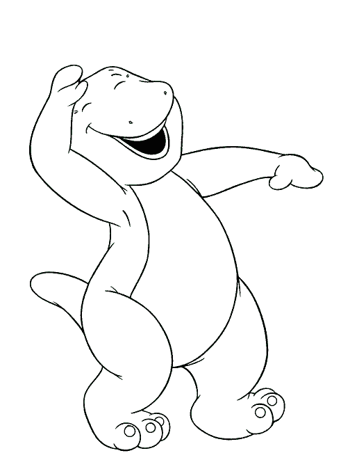 Dibujo para colorear: Barney and friends (Dibujos animados) #40945 - Dibujos para Colorear e Imprimir Gratis
