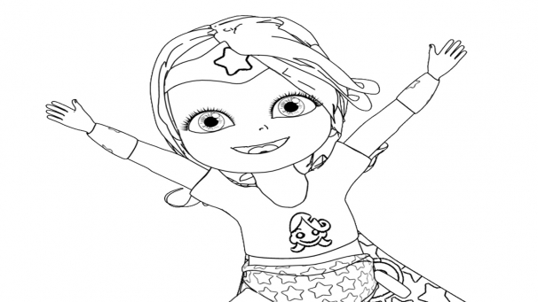 Dibujo para colorear: Bebe Lilly (Dibujos animados) #41087 - Dibujos para Colorear e Imprimir Gratis