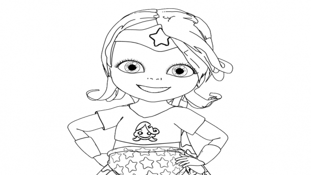 Dibujo para colorear: Bebe Lilly (Dibujos animados) #41111 - Dibujos para Colorear e Imprimir Gratis