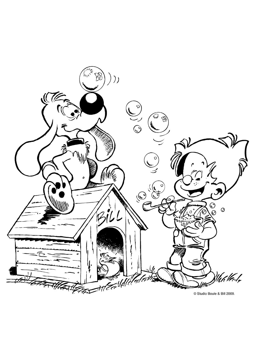Dibujo para colorear: Billy and Buddy (Dibujos animados) #25341 - Dibujos para Colorear e Imprimir Gratis