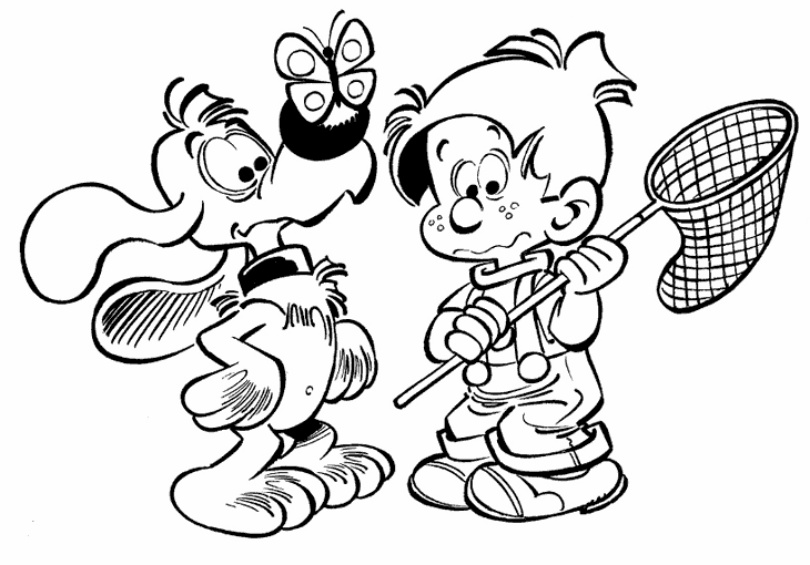 Dibujo para colorear: Billy and Buddy (Dibujos animados) #25347 - Dibujos para Colorear e Imprimir Gratis