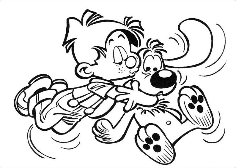 Dibujo para colorear: Billy and Buddy (Dibujos animados) #25361 - Dibujos para Colorear e Imprimir Gratis