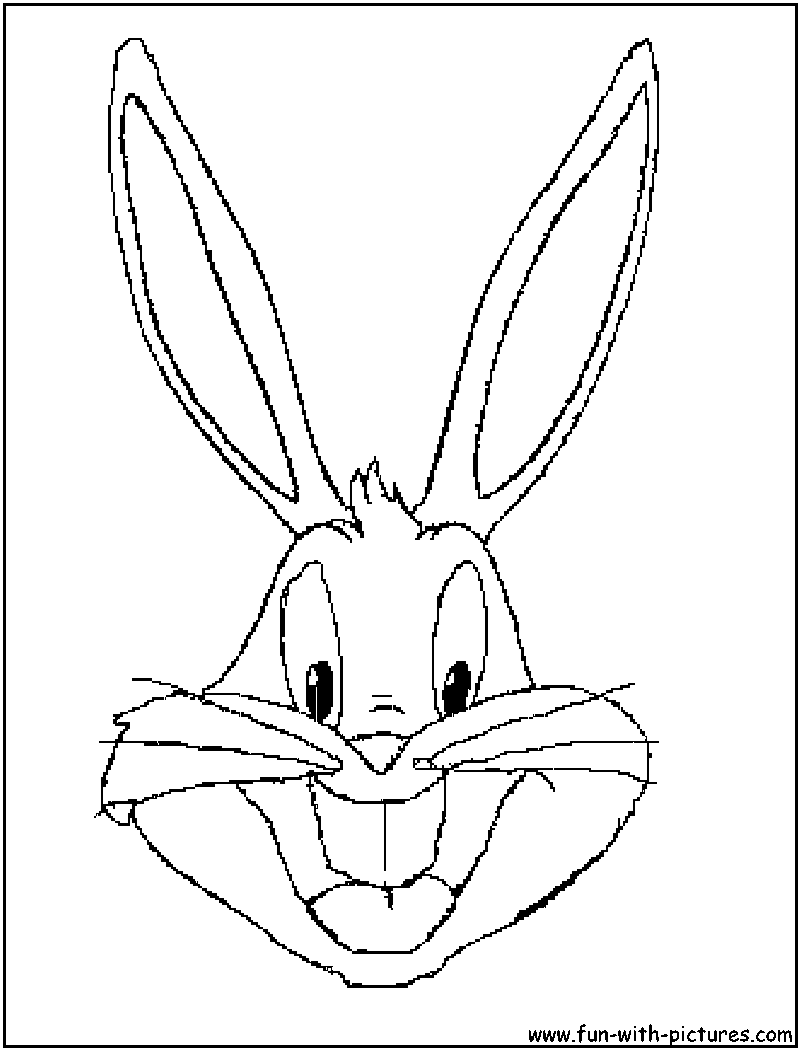 Dibujo para colorear: Bugs Bunny (Dibujos animados) #26323 - Dibujos para Colorear e Imprimir Gratis