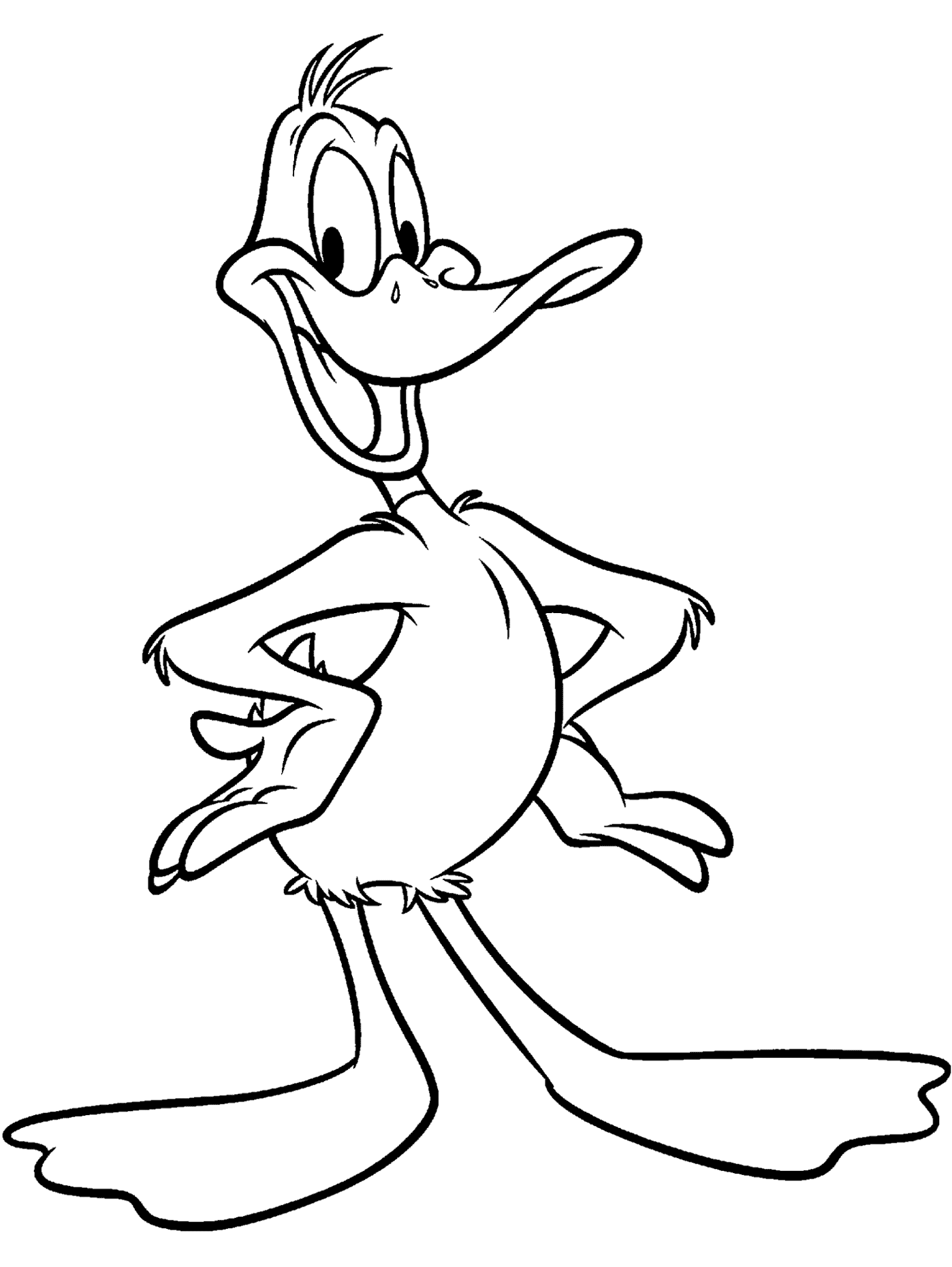 Dibujo para colorear: Bugs Bunny (Dibujos animados) #26344 - Dibujos para Colorear e Imprimir Gratis
