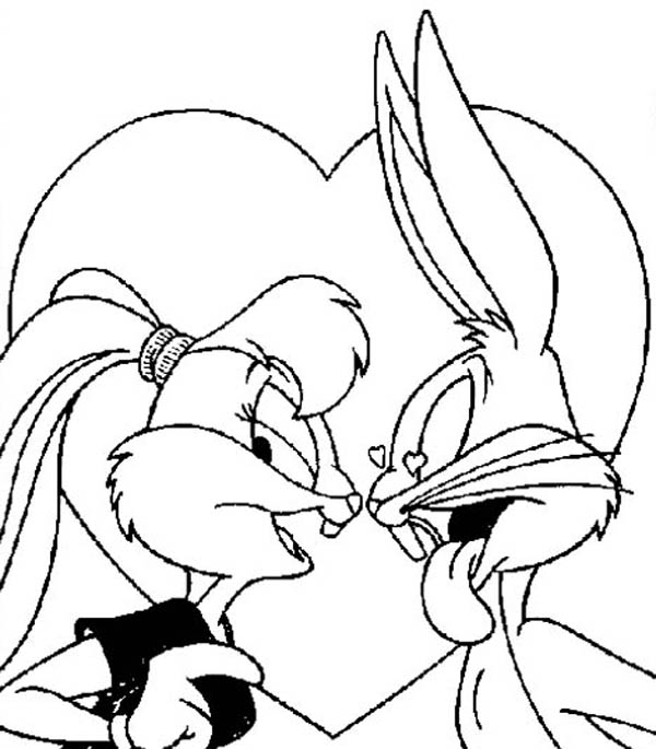 Dibujo para colorear: Bugs Bunny (Dibujos animados) #26468 - Dibujos para Colorear e Imprimir Gratis