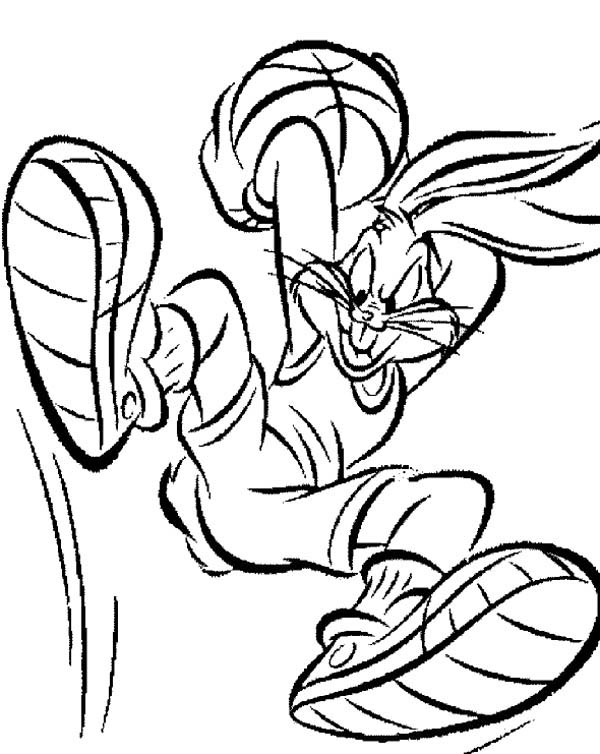 Dibujo para colorear: Bugs Bunny (Dibujos animados) #26479 - Dibujos para Colorear e Imprimir Gratis