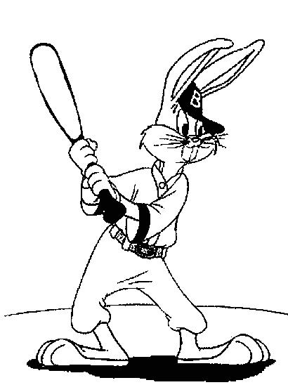 Dibujo para colorear: Bugs Bunny (Dibujos animados) #26491 - Dibujos para Colorear e Imprimir Gratis