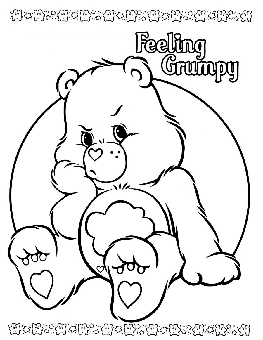 Dibujo para colorear: Care Bears (Dibujos animados) #37140 - Dibujos para Colorear e Imprimir Gratis