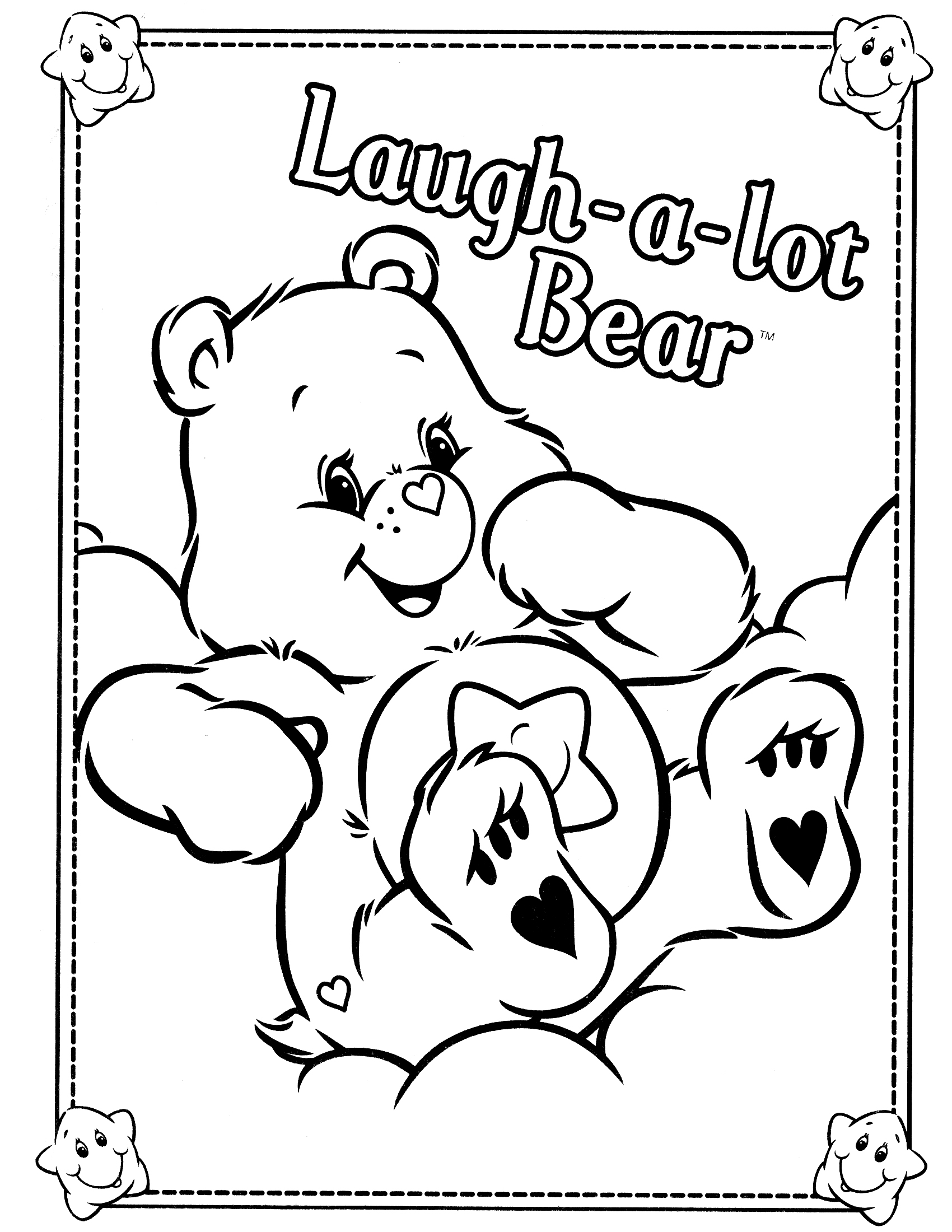 Dibujo para colorear: Care Bears (Dibujos animados) #37146 - Dibujos para Colorear e Imprimir Gratis
