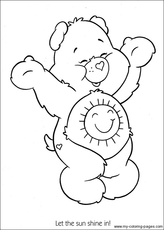 Dibujo para colorear: Care Bears (Dibujos animados) #37151 - Dibujos para Colorear e Imprimir Gratis