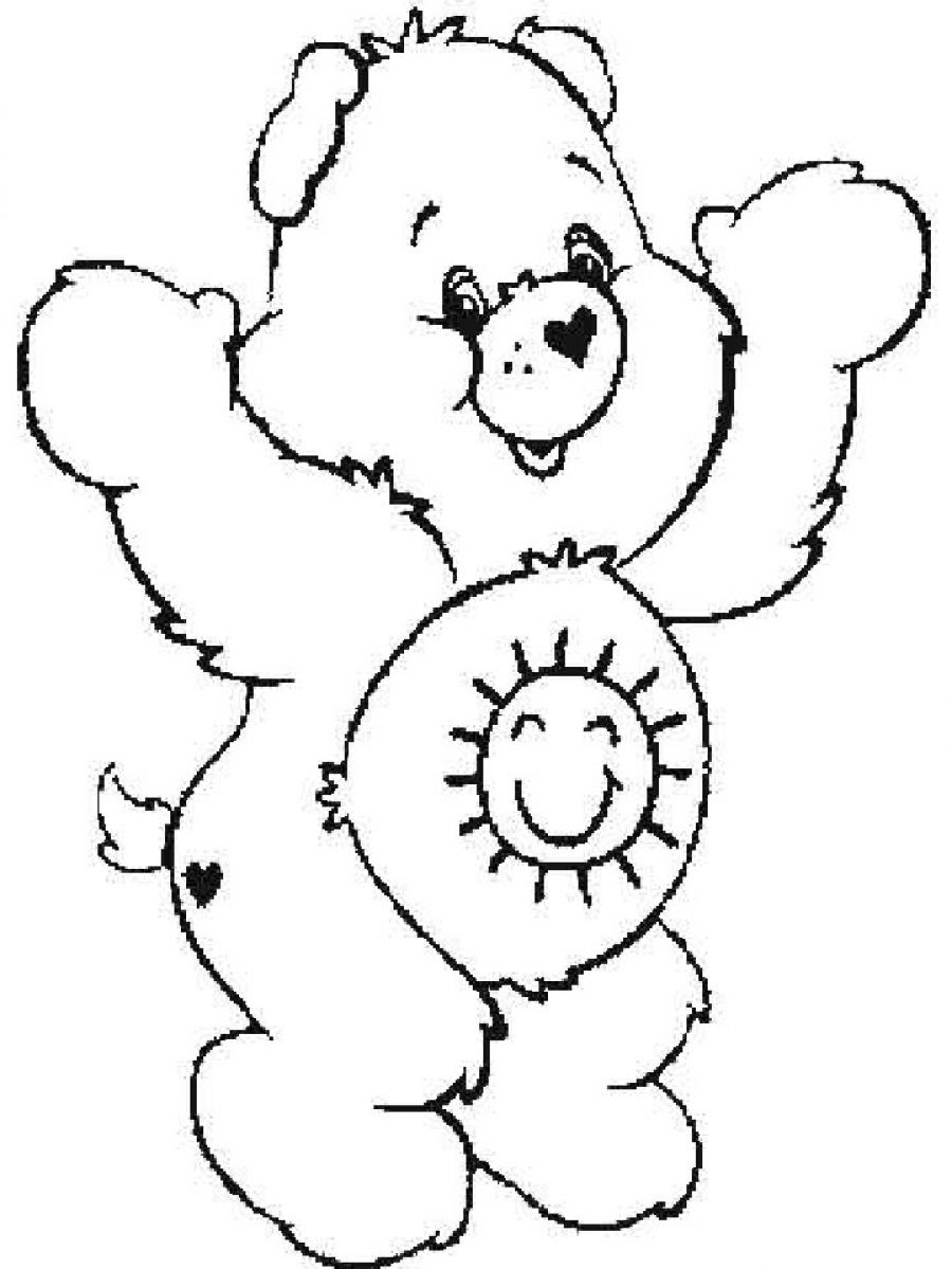 Dibujo para colorear: Care Bears (Dibujos animados) #37187 - Dibujos para Colorear e Imprimir Gratis