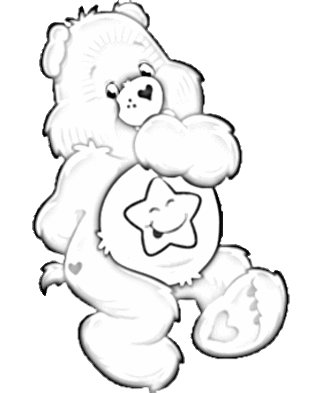 Dibujo para colorear: Care Bears (Dibujos animados) #37198 - Dibujos para Colorear e Imprimir Gratis