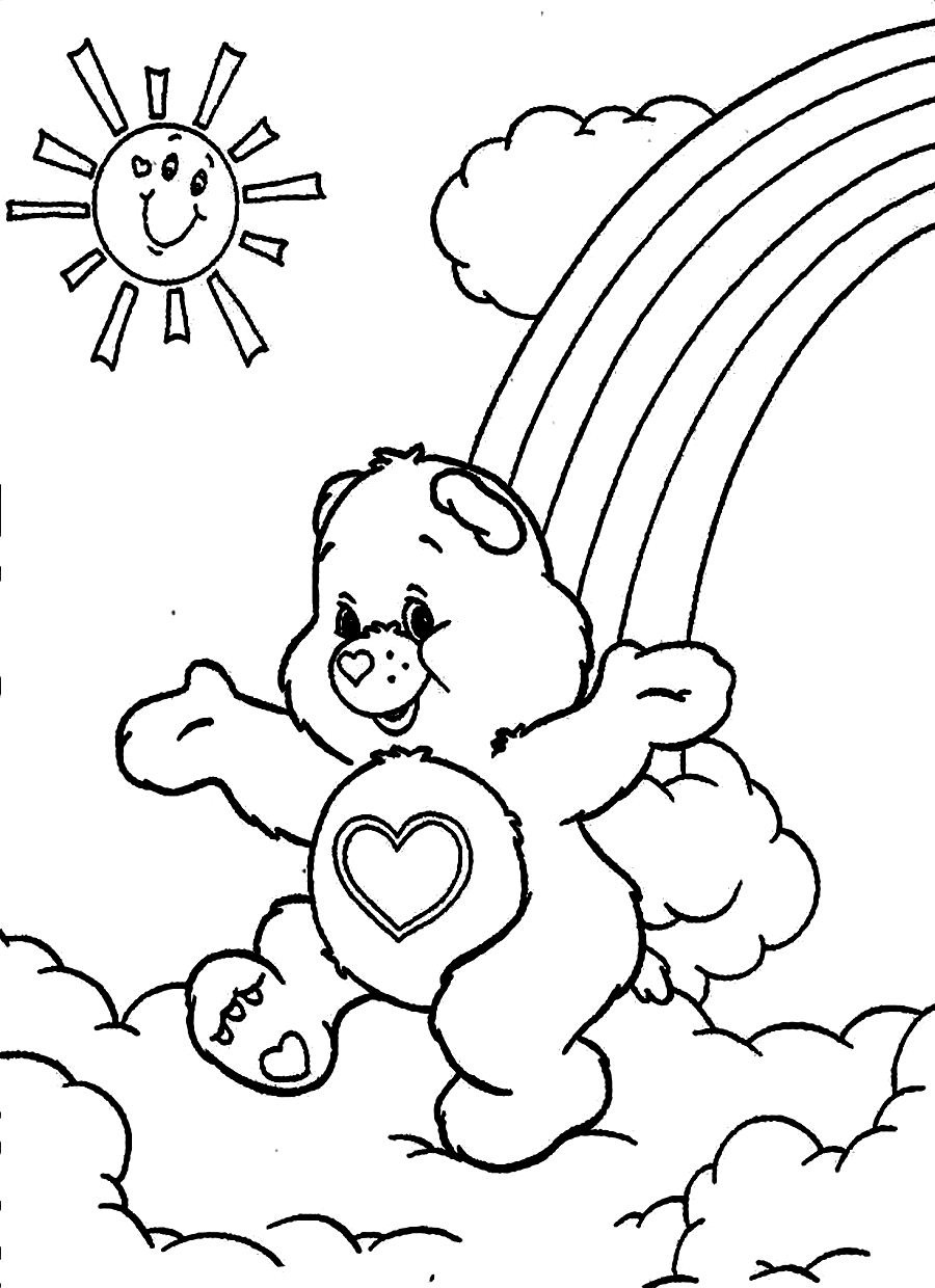Dibujo para colorear: Care Bears (Dibujos animados) #37339 - Dibujos para Colorear e Imprimir Gratis
