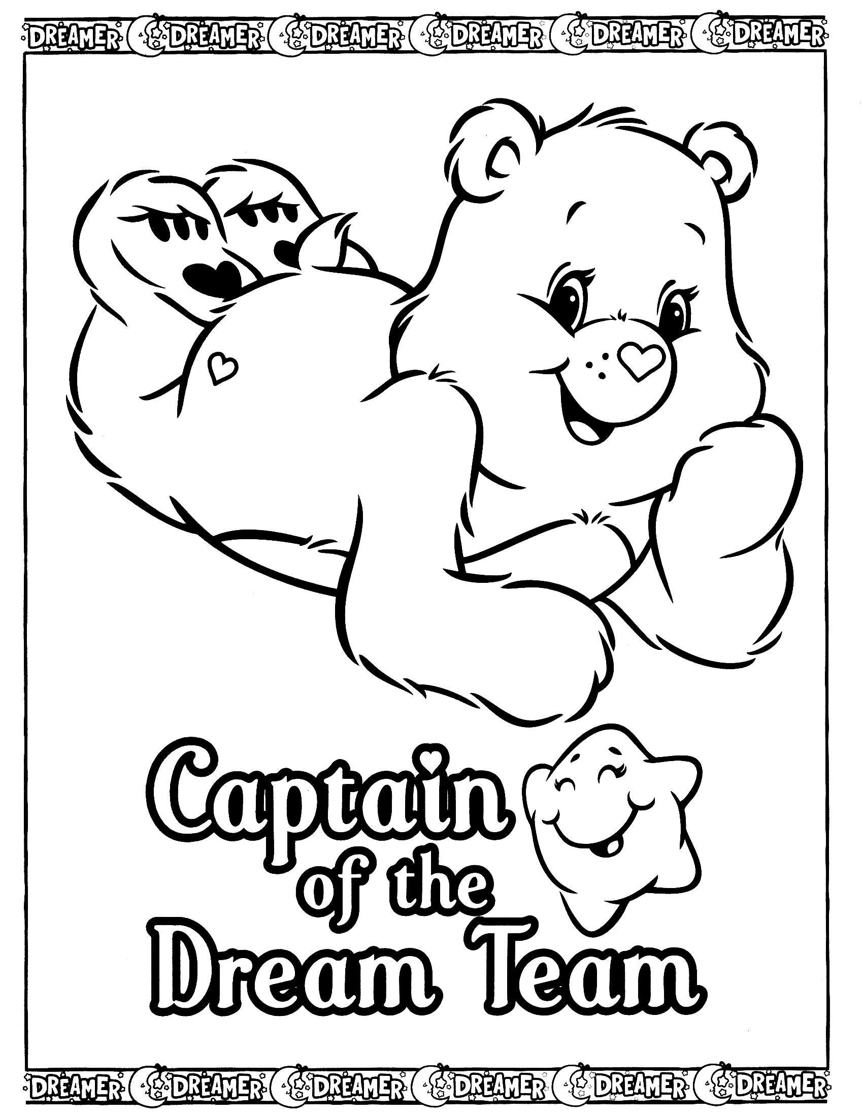 Dibujo para colorear: Care Bears (Dibujos animados) #37397 - Dibujos para Colorear e Imprimir Gratis