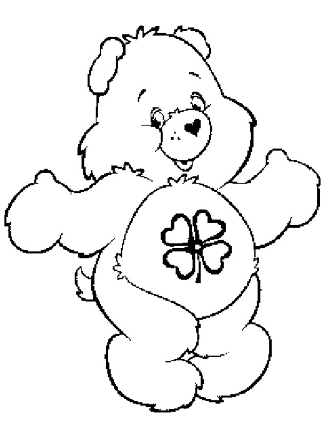 Dibujo para colorear: Care Bears (Dibujos animados) #37426 - Dibujos para Colorear e Imprimir Gratis
