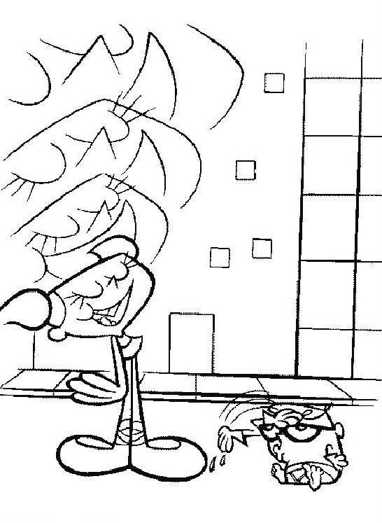 Dibujo para colorear: Dexter Laboratory (Dibujos animados) #50644 - Dibujos para Colorear e Imprimir Gratis