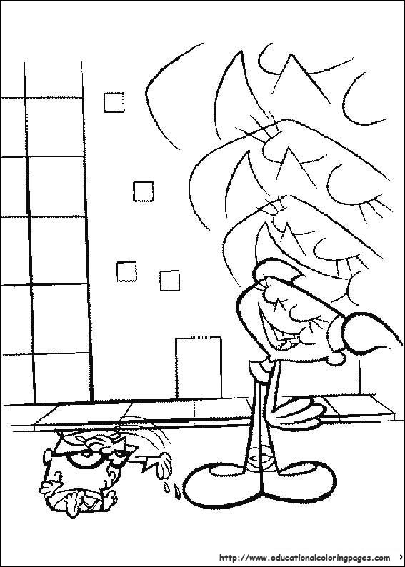 Dibujo para colorear: Dexter Laboratory (Dibujos animados) #50693 - Dibujos para Colorear e Imprimir Gratis