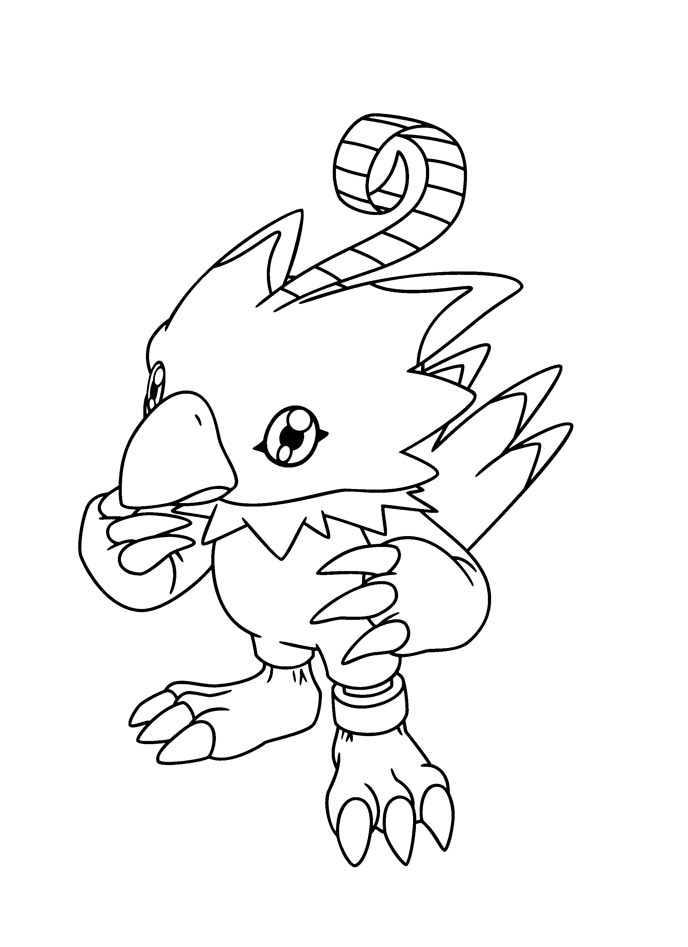 Dibujo para colorear: Digimon (Dibujos animados) #51430 - Dibujos para Colorear e Imprimir Gratis