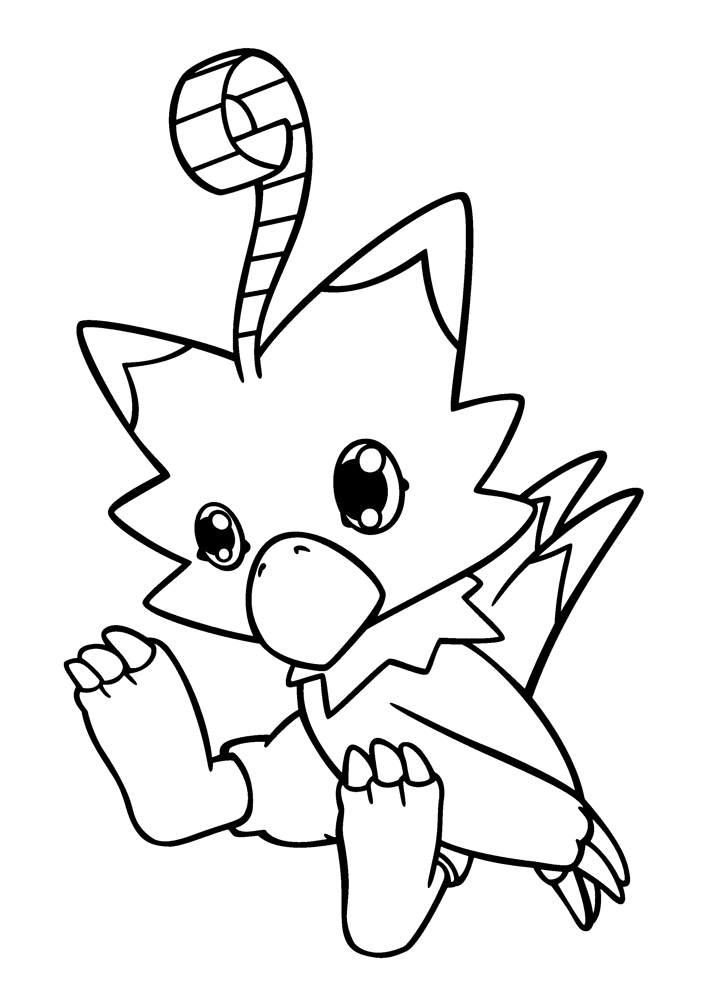 Dibujo para colorear: Digimon (Dibujos animados) #51637 - Dibujos para Colorear e Imprimir Gratis