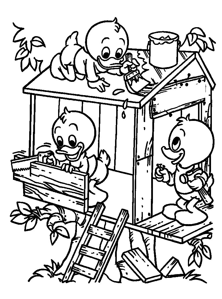 Dibujo para colorear: Donald Duck (Dibujos animados) #30165 - Dibujos para Colorear e Imprimir Gratis