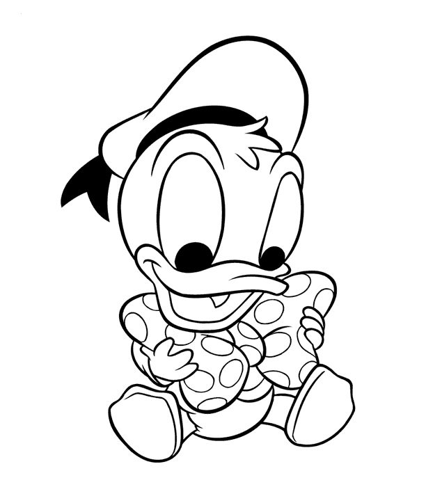Dibujo para colorear: Donald Duck (Dibujos animados) #30168 - Dibujos para Colorear e Imprimir Gratis