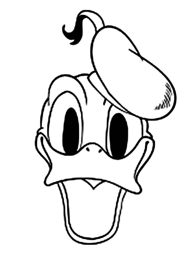 Dibujo para colorear: Donald Duck (Dibujos animados) #30172 - Dibujos para Colorear e Imprimir Gratis