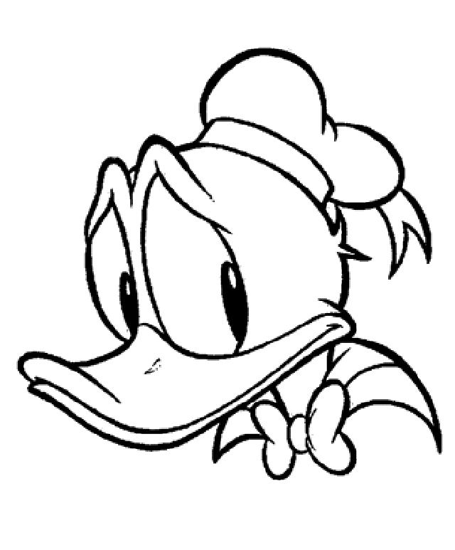 Dibujo para colorear: Donald Duck (Dibujos animados) #30178 - Dibujos para Colorear e Imprimir Gratis