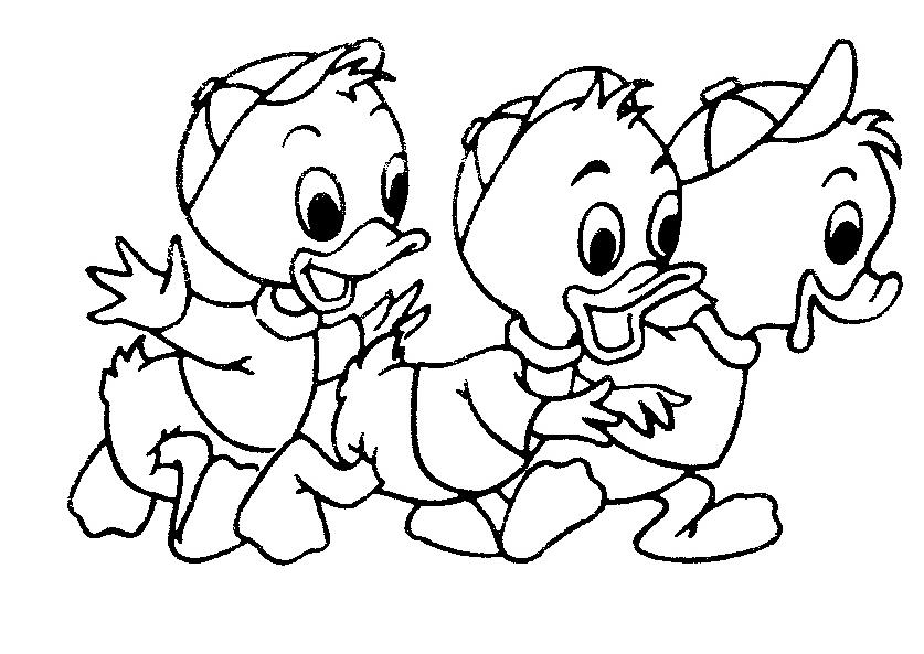 Dibujo para colorear: Donald Duck (Dibujos animados) #30200 - Dibujos para Colorear e Imprimir Gratis