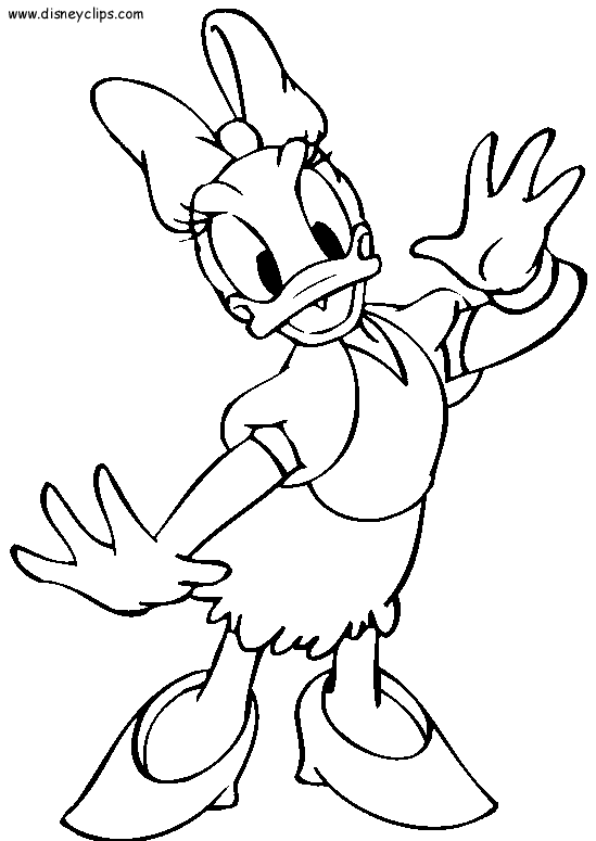 Dibujo para colorear: Donald Duck (Dibujos animados) #30201 - Dibujos para Colorear e Imprimir Gratis