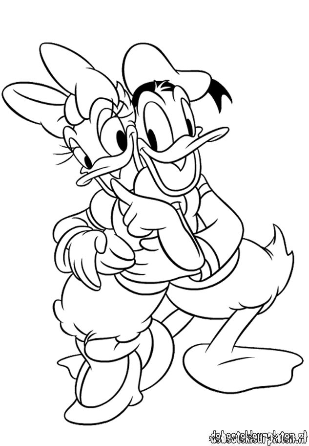 Dibujo para colorear: Donald Duck (Dibujos animados) #30259 - Dibujos para Colorear e Imprimir Gratis