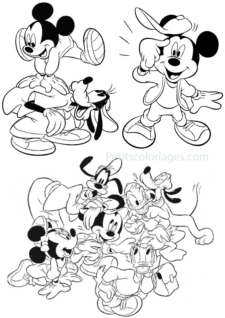 Dibujo para colorear: Donald Duck (Dibujos animados) #30394 - Dibujos para Colorear e Imprimir Gratis