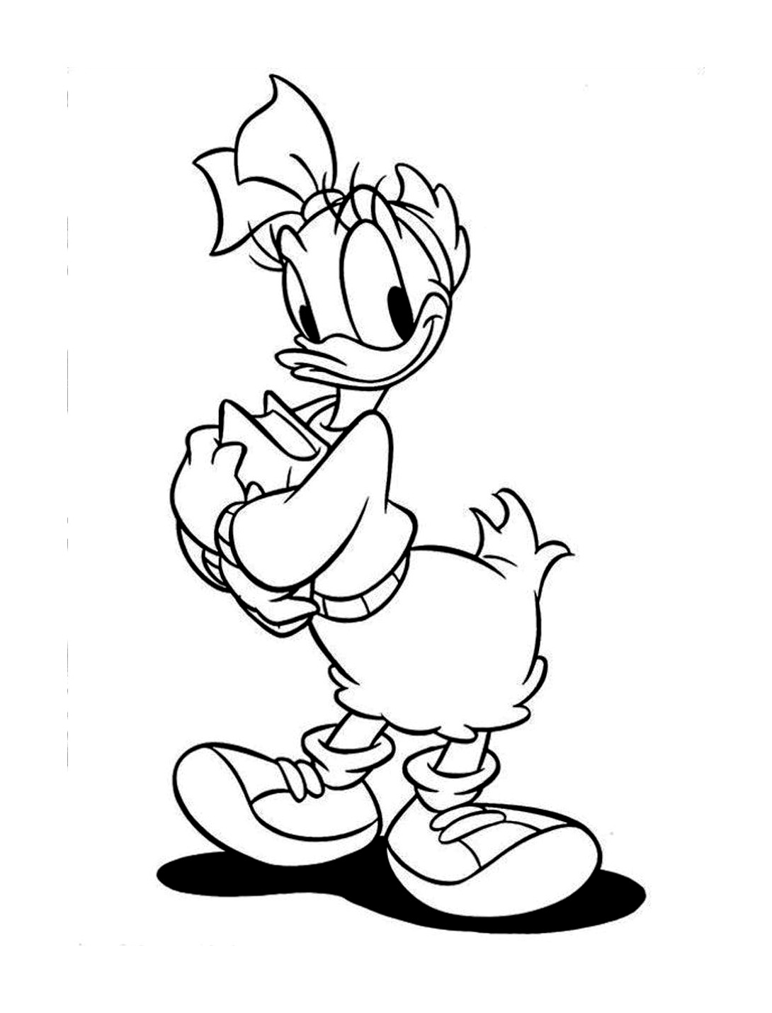 Dibujo para colorear: Donald Duck (Dibujos animados) #30398 - Dibujos para Colorear e Imprimir Gratis