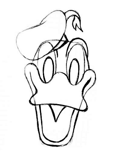 Dibujo para colorear: Donald Duck (Dibujos animados) #30399 - Dibujos para Colorear e Imprimir Gratis