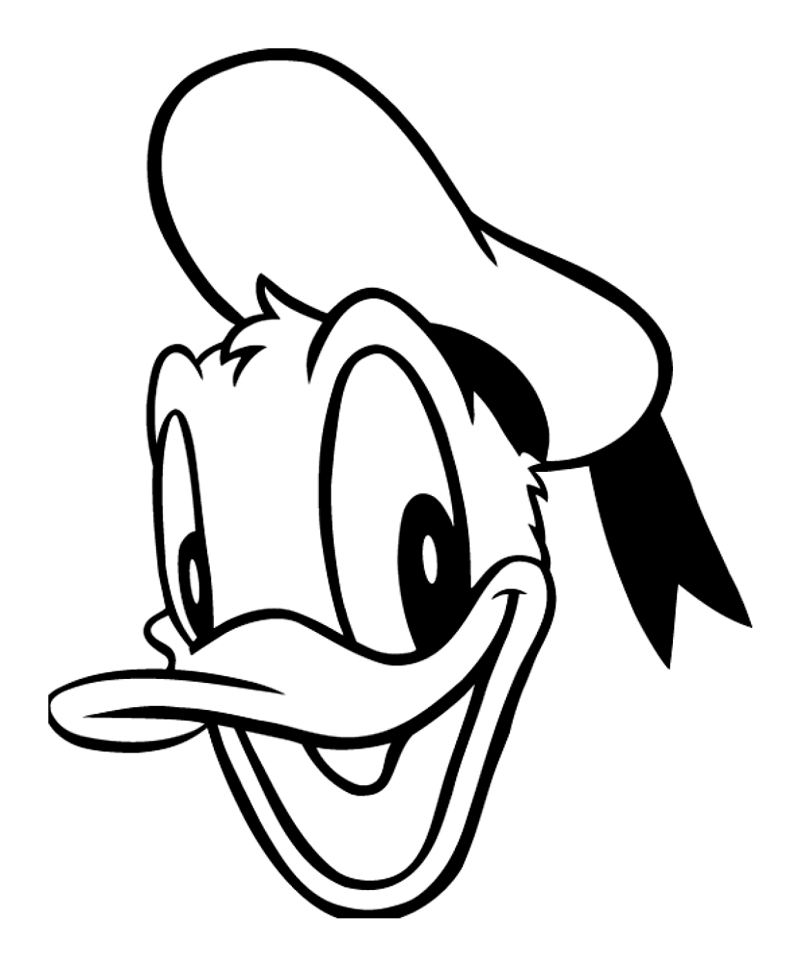 Dibujo para colorear: Donald Duck (Dibujos animados) #30402 - Dibujos para Colorear e Imprimir Gratis