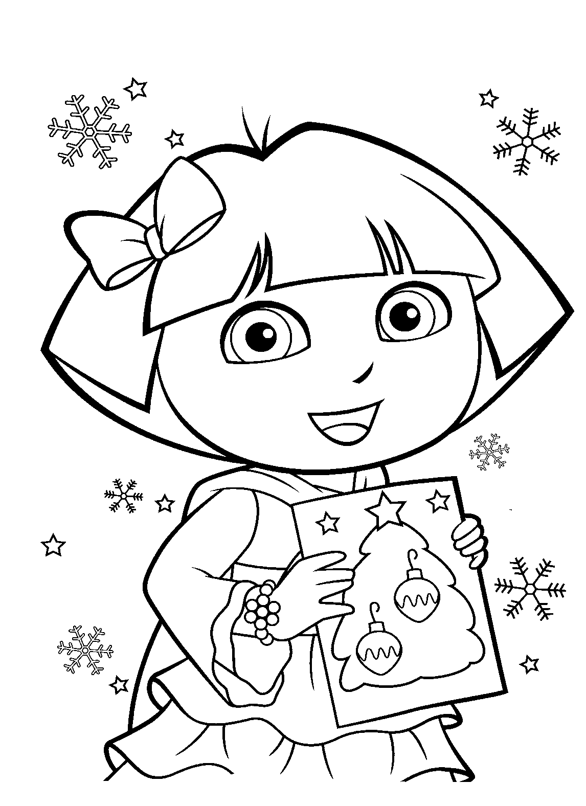 Dibujo para colorear: Dora the Explorer (Dibujos animados) #30020 - Dibujos para Colorear e Imprimir Gratis