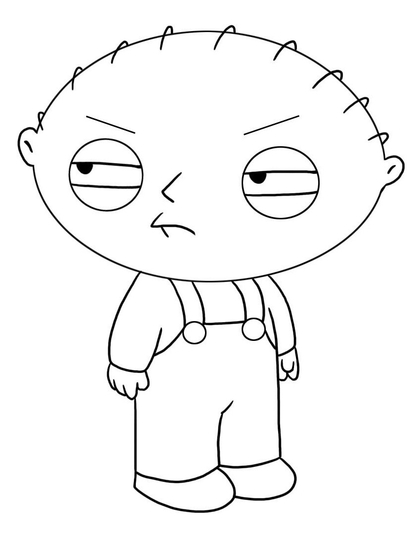 Dibujo para colorear: Family Guy (Dibujos animados) #48735 - Dibujos para Colorear e Imprimir Gratis
