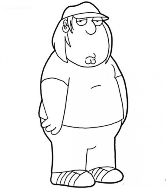 Dibujo para colorear: Family Guy (Dibujos animados) #48743 - Dibujos para Colorear e Imprimir Gratis