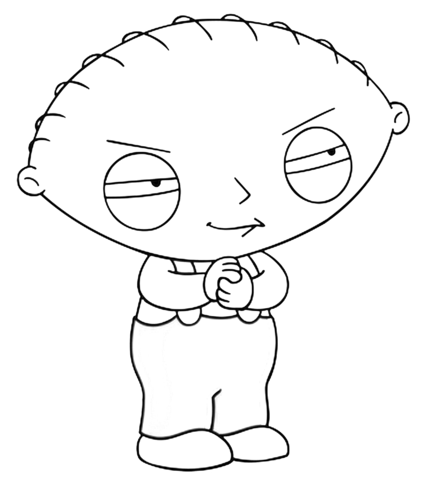 Dibujo para colorear: Family Guy (Dibujos animados) #48749 - Dibujos para Colorear e Imprimir Gratis