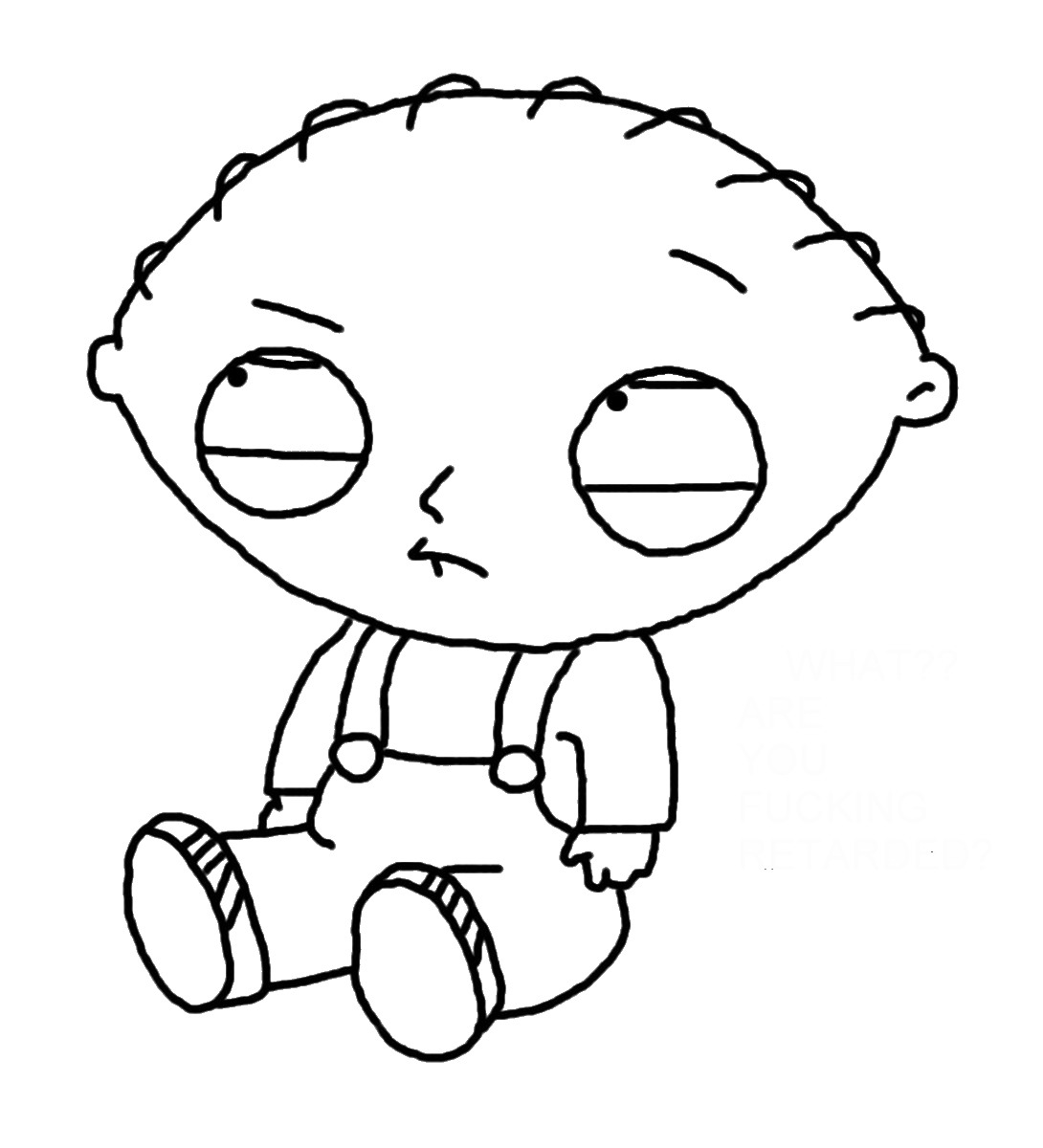 Dibujo para colorear: Family Guy (Dibujos animados) #48753 - Dibujos para Colorear e Imprimir Gratis